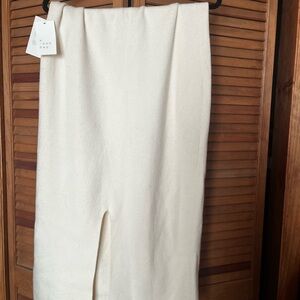 A New Day Cream Maxi Skirt